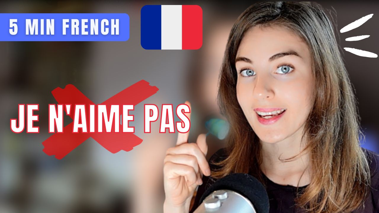 Français avec Nelly Blog 10 manières de dire "je n'aime pas"